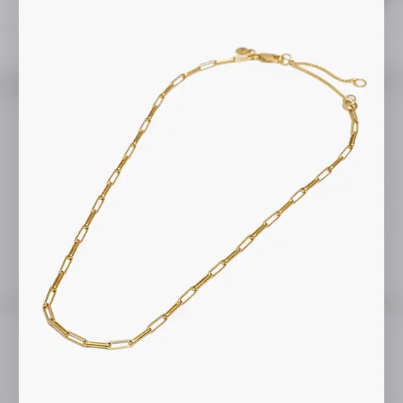 Madewell paperclip chain necklace - Picture 7 of 16